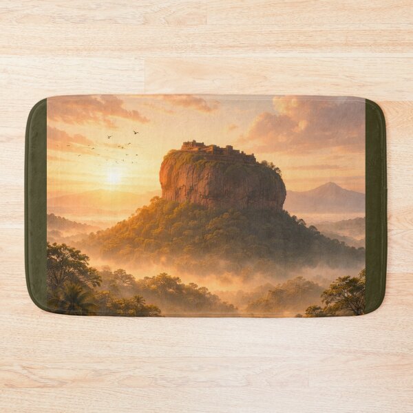 Item preview, Sigiriya Lion Rock – Sunrise Over Sri Lanka designed and sold by Ceylon Luxe Collections.