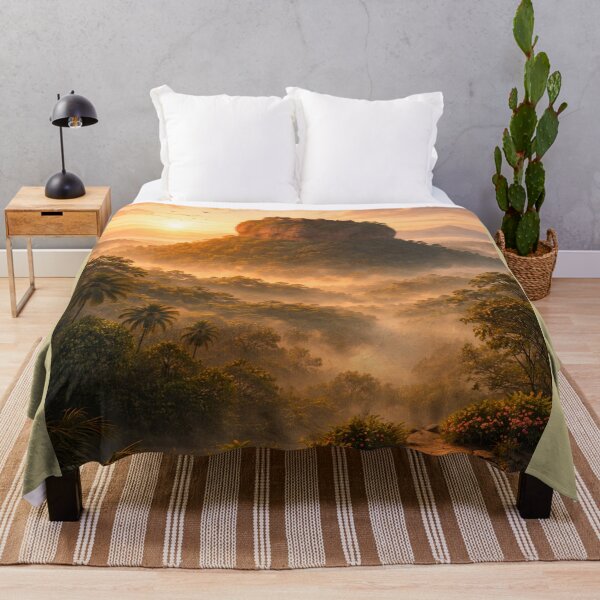 Item preview, Sigiriya Lion Rock – Sunrise Over Sri Lanka designed and sold by Ceylon Luxe Collections.