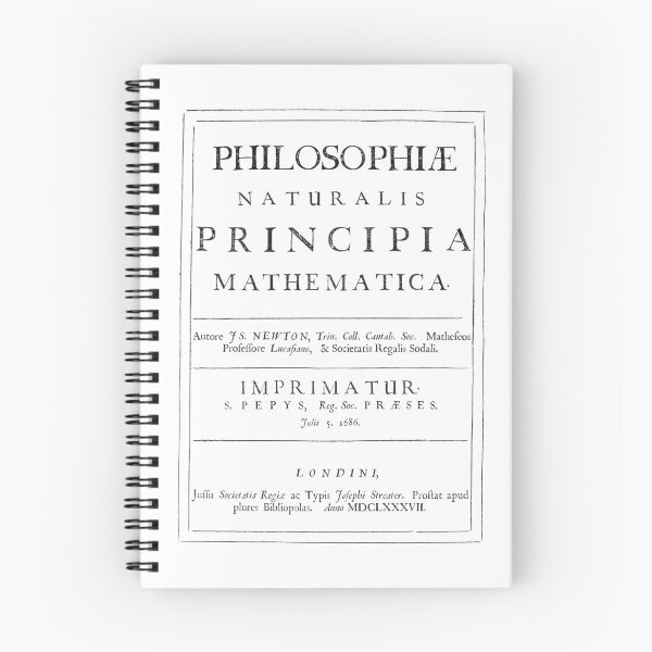 Item preview, Philosophiæ Naturalis Principia Mathematica designed and sold by Studio M374.