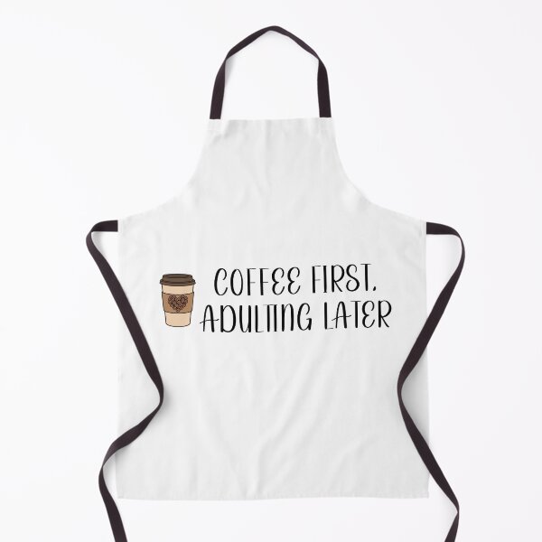 Item preview, Coffee First Adulting Later - Funny Caffeine Lover Quote designed and sold by Pukisdaizi.