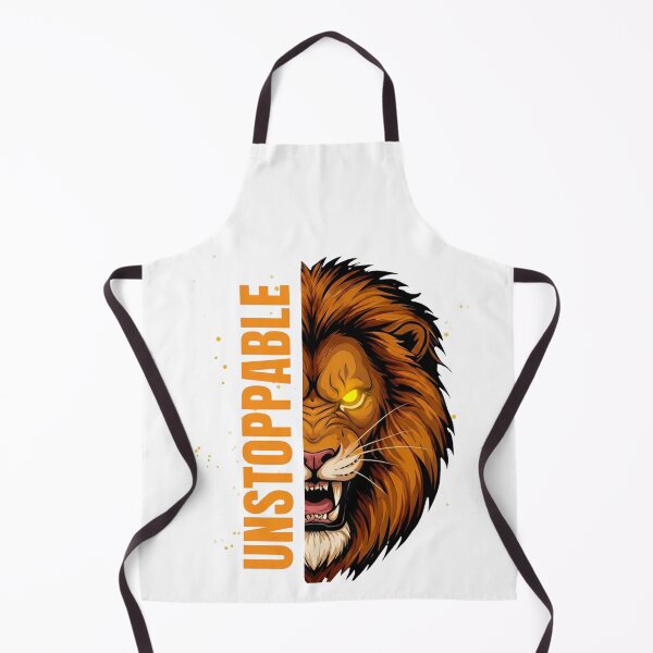 Item preview, Unstoppable Lion – Fearless Strength Power Illustration designed and sold by C3J7.