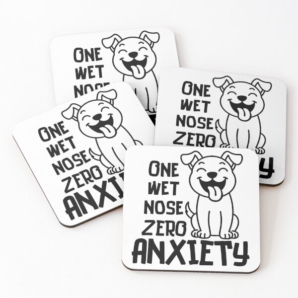 Item preview, One Wet Nose Zero Anxiety Pet Wellness Design designed and sold by KaBaRen.