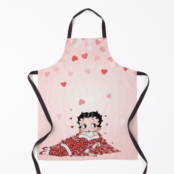 Item preview, Betty Boop Valentine Hearts Illustration designed and sold by LyssasMindArt.