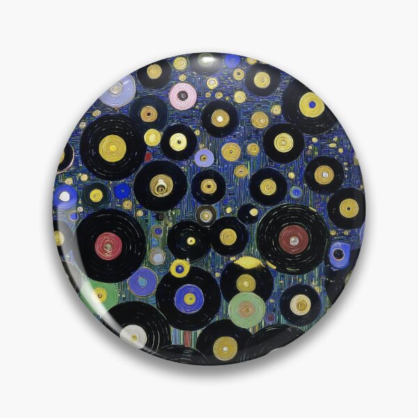 Item preview, Colorful vinyl records waterfall on Dark Background designed and sold by lautir.
