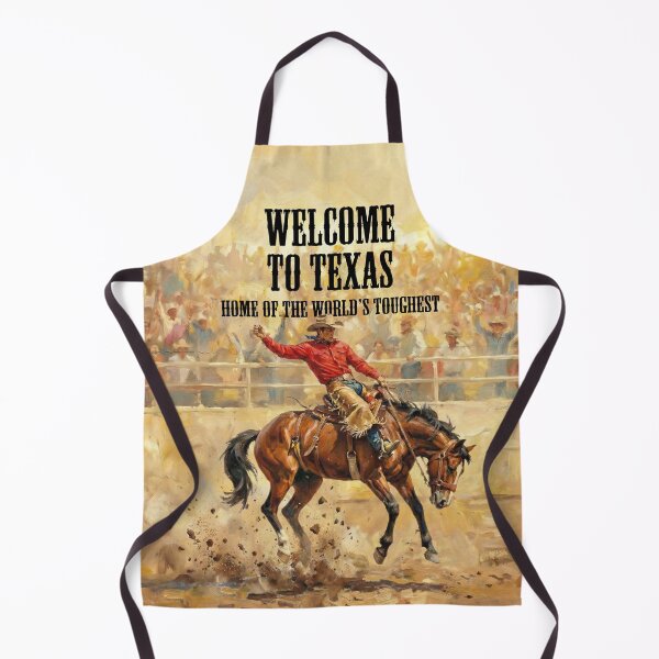 Item preview, Vintage Texas Rodeo Poster Championship Dust Retro Cowboy Art designed and sold by Cozy-Old-Pub.