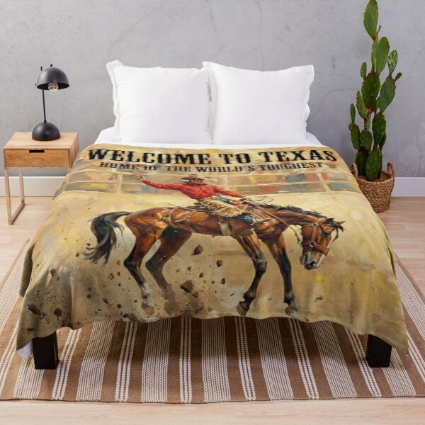 Item preview, Vintage Texas Rodeo Poster Championship Dust Retro Cowboy Art designed and sold by Cozy-Old-Pub.
