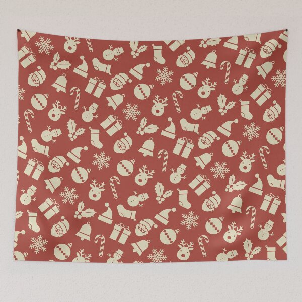 Item preview, Elegant Snow Bells Happy Holiday Xmas Pattern    - Baby Shower Gifts designed and sold by RoyalStarsPatts.