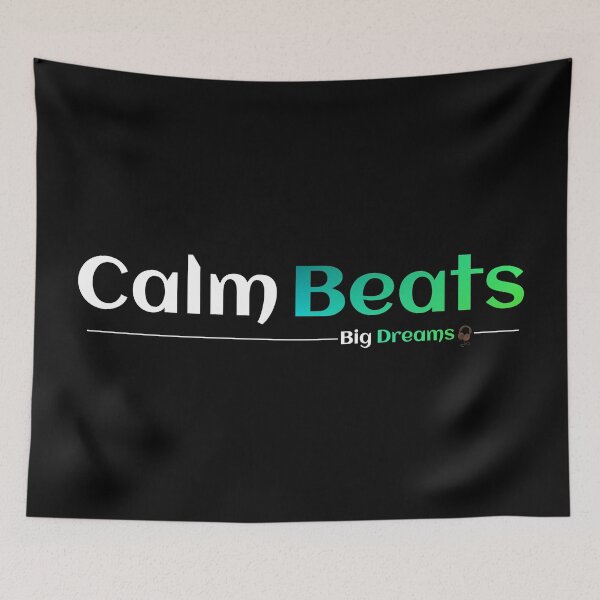 Item preview, Calm Beats Big Dreams designed and sold by TheFineShirt.