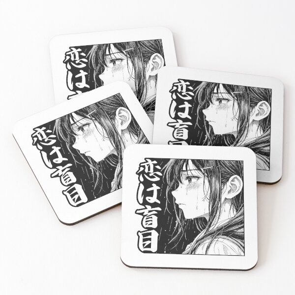 Item preview, Love is blind - Sad anime girl designed and sold by oops-I-drew-again.