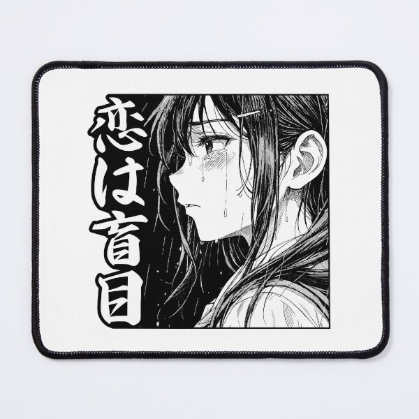 Item preview, Love is blind - Sad anime girl designed and sold by oops-I-drew-again.