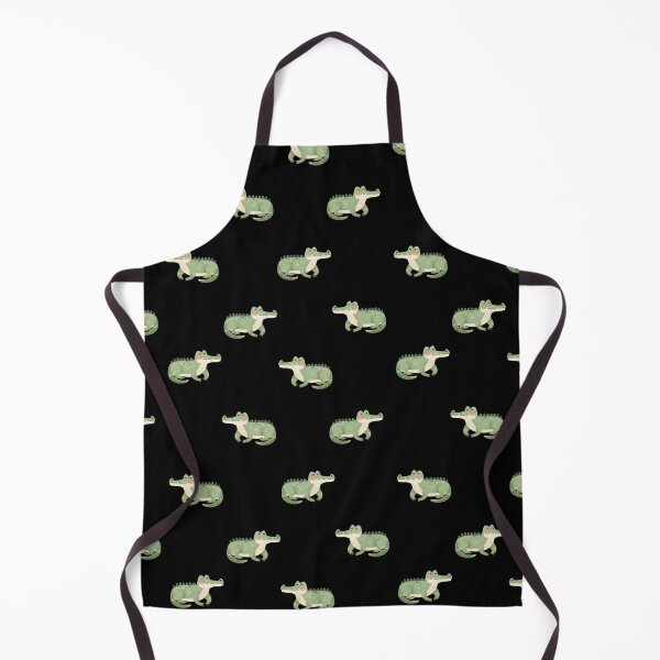 Item preview, Watercolor Crocodiles on Black designed and sold by KSimpson838.
