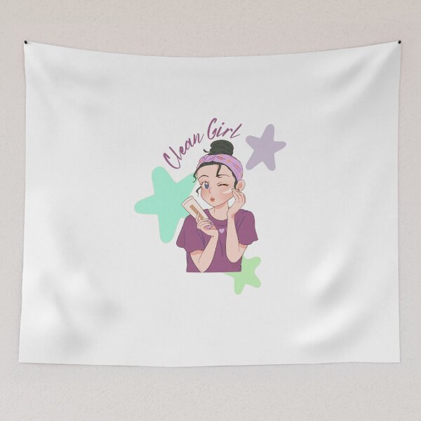 Item preview, Clean Girl with Self Care 3 designed and sold by RedAxisStudio.