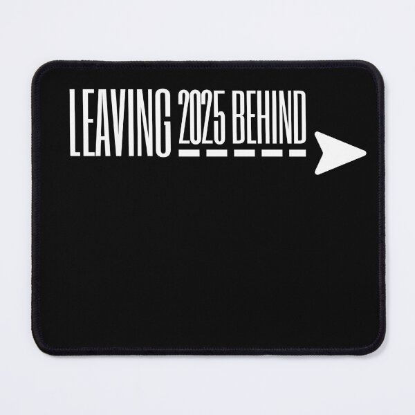 Item preview, Leaving 2025 Behind – Minimal Arrow Typography designed and sold by VizoArt-Studio.