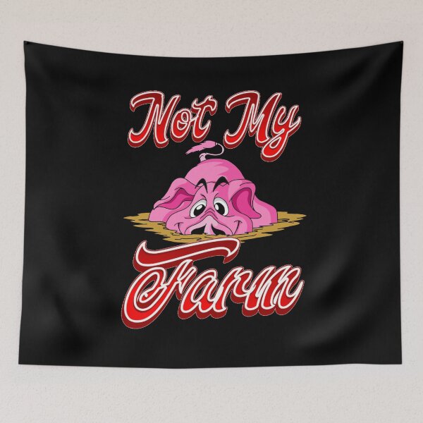 Item preview, Not my pig not my farm / Fried Like Pork 420 designed and sold by TheEndDesign.