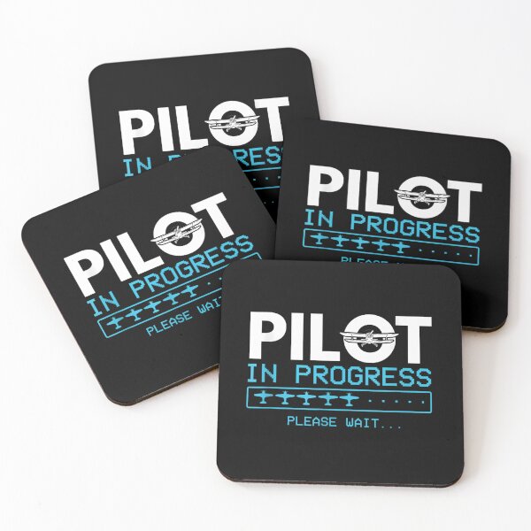Item preview, Pilot In Progress Please Wait, Aircraft Pilot, Pilot, Navigator, Aviator, Airplane Pilot, Aviation, Pilot Trainee  designed and sold by DoodleUrban.