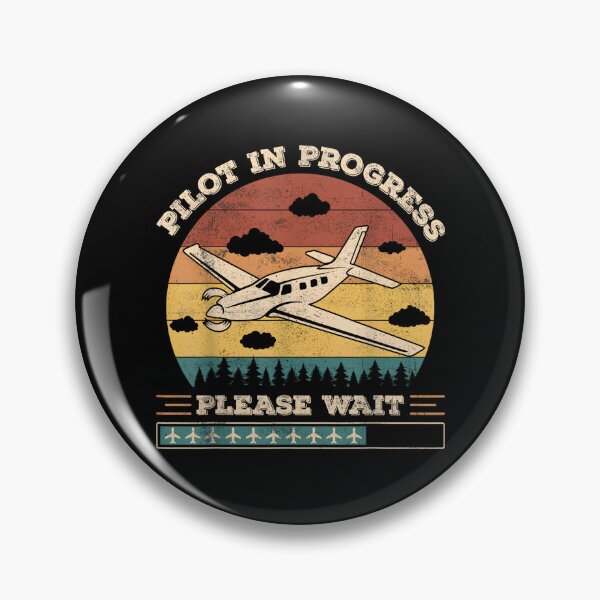 Item preview, Pilot In Progress Please Wait, Aircraft Pilot, Pilot, Navigator, Aviator, Airplane Pilot, Aviation, Pilot Trainee  designed and sold by DoodleUrban.