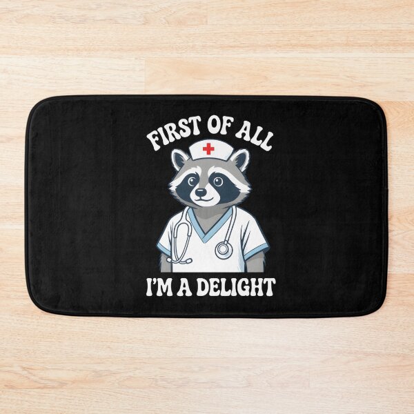 Item preview, Delightful Raccoon Nurse designed and sold by Nocturnal-Vines.