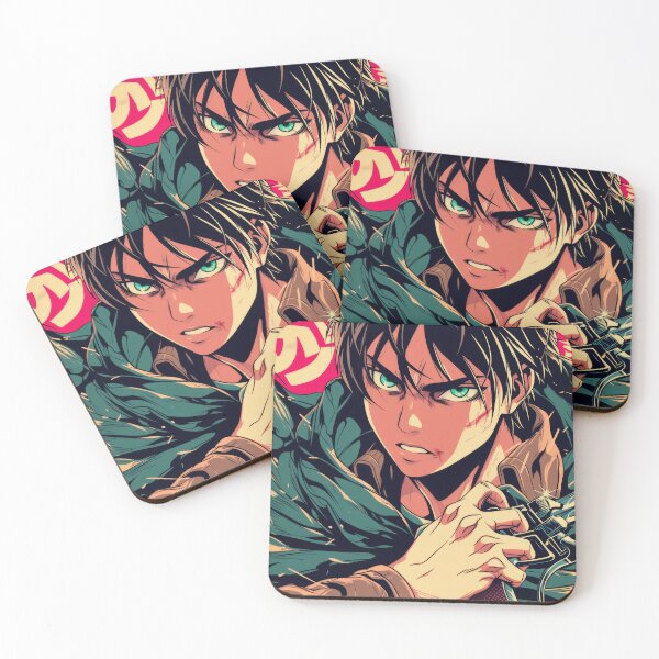 Aperçu de l'œuvre Énergie Eren Chad créée et vendue par AnimeArsenalPrints.