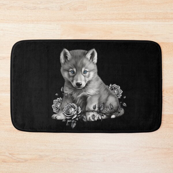 Item preview, Blue-Eyed Wolf Cub designed and sold by questadesigns.