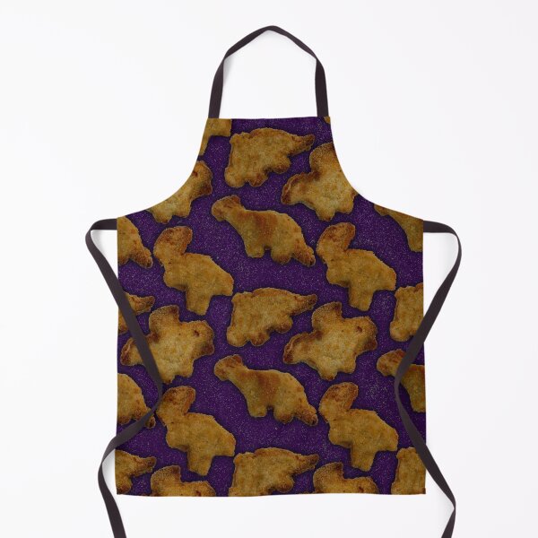 Item preview, Dinosaur nugget seamless pattern purple designed and sold by Paintbrushbetty.