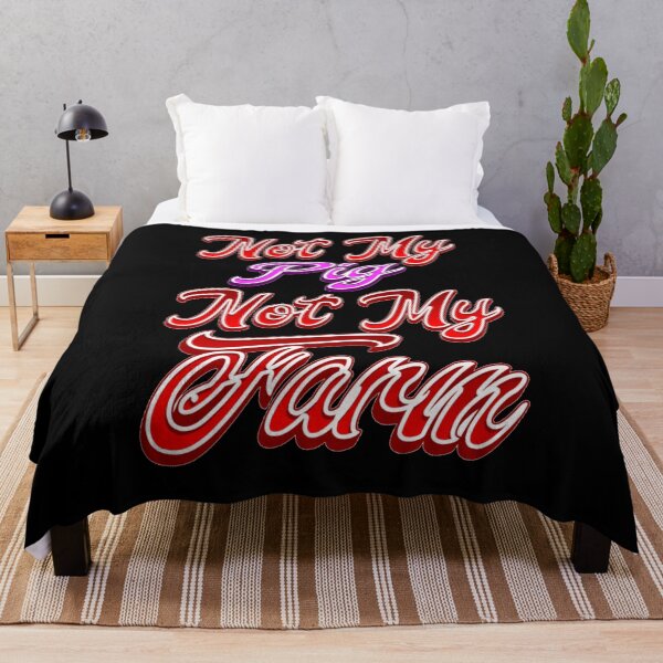 Item preview, Not my pig not my farm / Fried Like Pork 420 designed and sold by TheEndDesign.