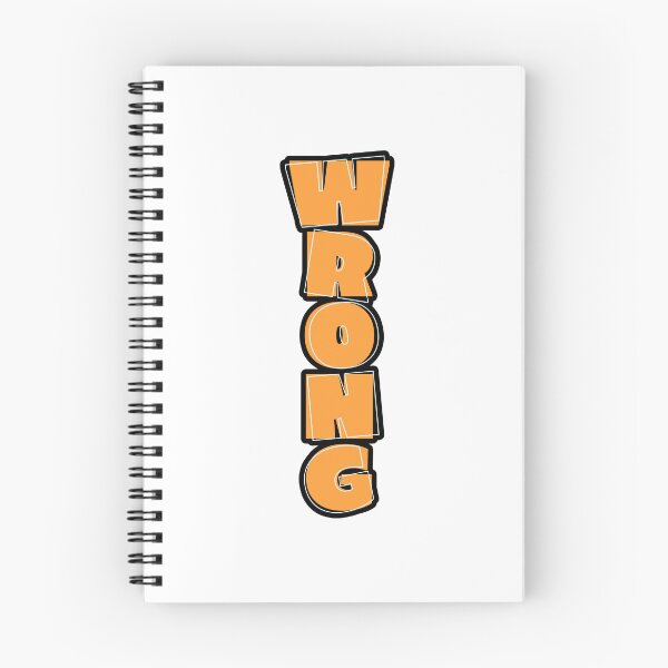 Item preview, WRONG- Bold Vertical Text designed and sold by AnAzArt.