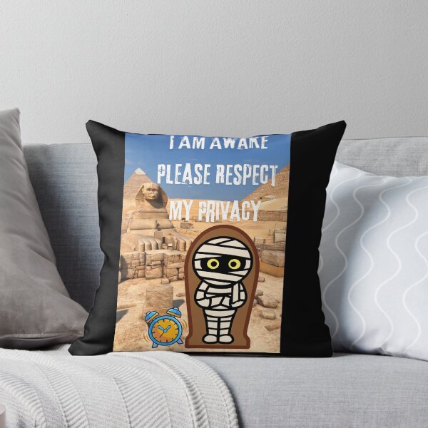 Item preview, I Am Awake Please Respect My Privacy designed and sold by JI-PIXEL-PLACE.