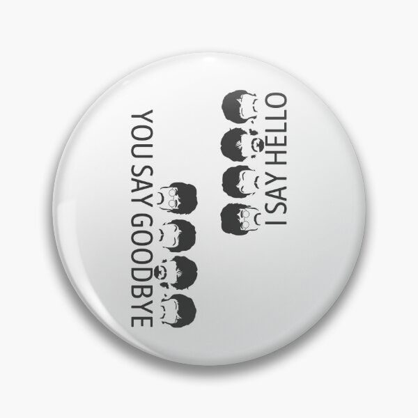 Item preview, You Say Goodbye I Say Hello The Beatles  designed and sold by SaltedBeachPaperie.