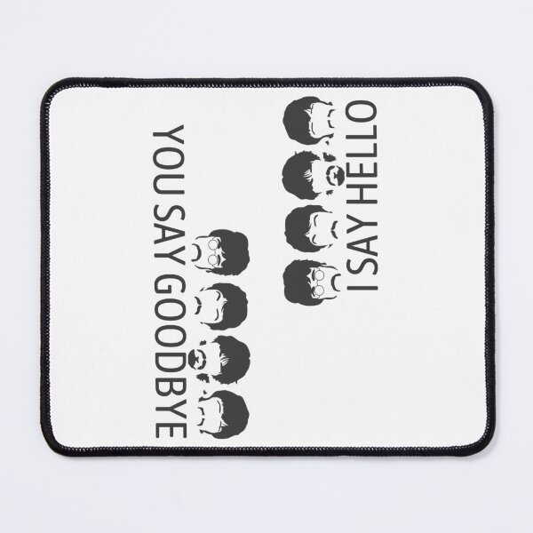 Item preview, You Say Goodbye I Say Hello The Beatles designed and sold by SaltedBeachPaperie.