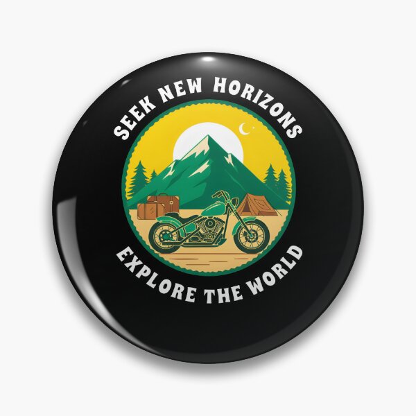 Item preview, SEEK NEW HORIZONS, EXPLORE THE WORLD – Travel & Adventure Quote Design designed and sold by Axivra.