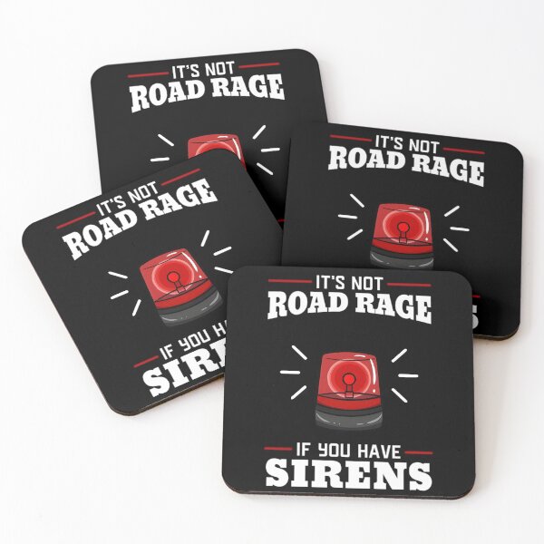 Item preview, It's Not Road Rage If You Have Sirens, Emergency Medical Technician, EMT, Ambulance Technician Gift, Paramedics designed and sold by DoodleUrban.
