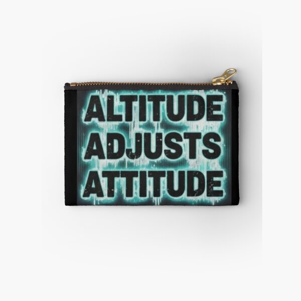 Item preview, Altitude Adjusts Attitude – Bold Motivation & Growth Mindset Typography designed and sold by SV-Creation.
