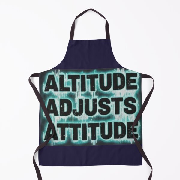 Item preview, Altitude Adjusts Attitude – Bold Motivation & Growth Mindset Typography designed and sold by SV-Creation.