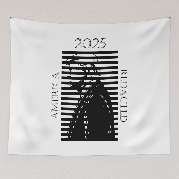 Item preview, America Redacted 2025 designed and sold by MrWoody.