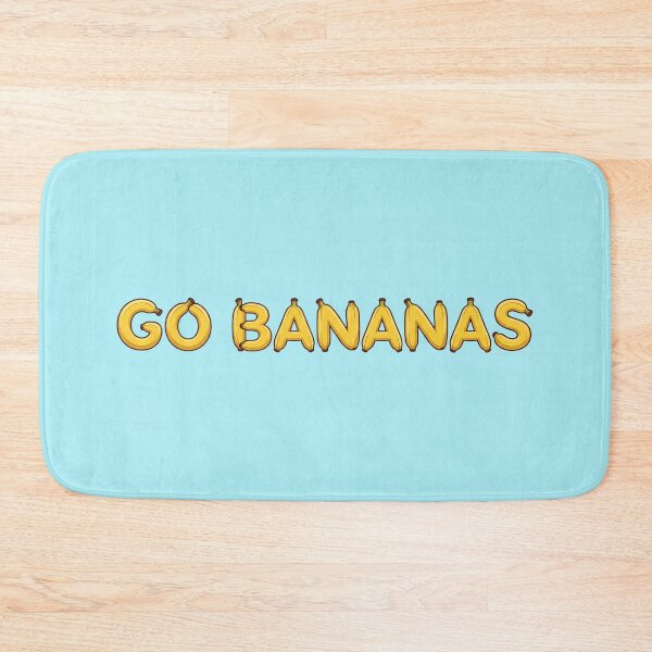 Item preview, go bananas humorous sign designed and sold by stereonut.