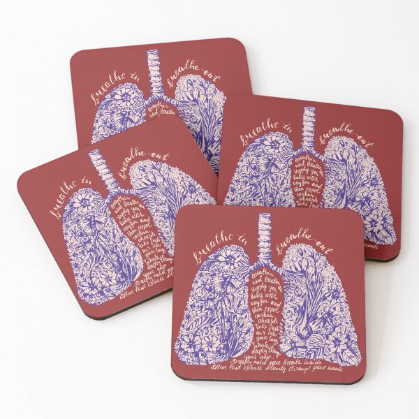 Item preview, Decorative floral lungs anatomy designed and sold by bokasin.