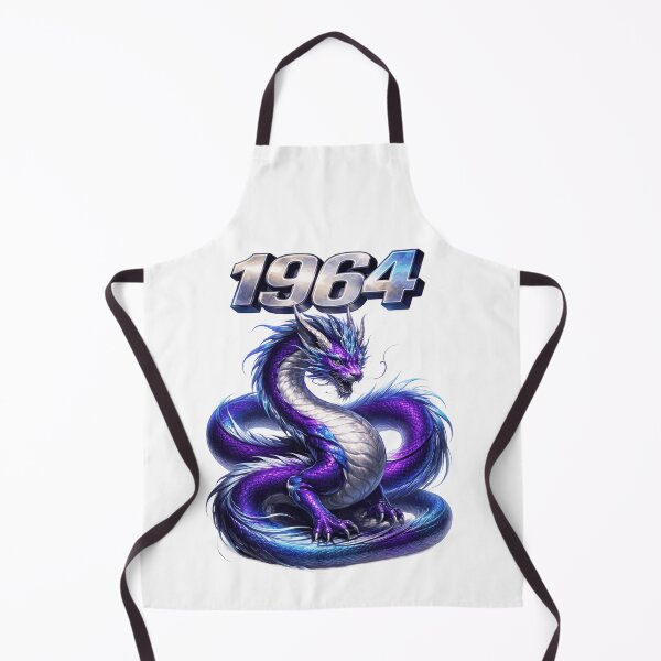 Item preview, 1964YearoftheDragonEasternZodiacPowerStrengthDesign designed and sold by AlexLineArt.