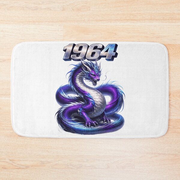 Item preview, 1964YearoftheDragonEasternZodiacPowerStrengthDesign designed and sold by AlexLineArt.