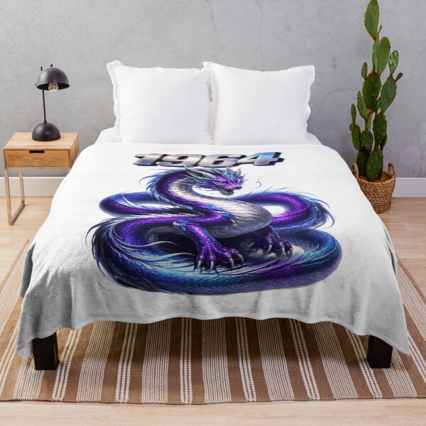 Item preview, 1964YearoftheDragonEasternZodiacPowerStrengthDesign designed and sold by AlexLineArt.