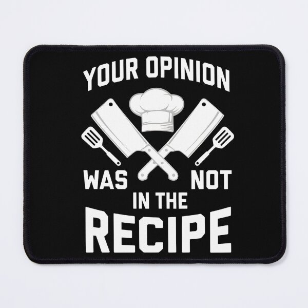 Item preview, Culinary Attitude Chef Quote designed and sold by Nocturnal-Vines.