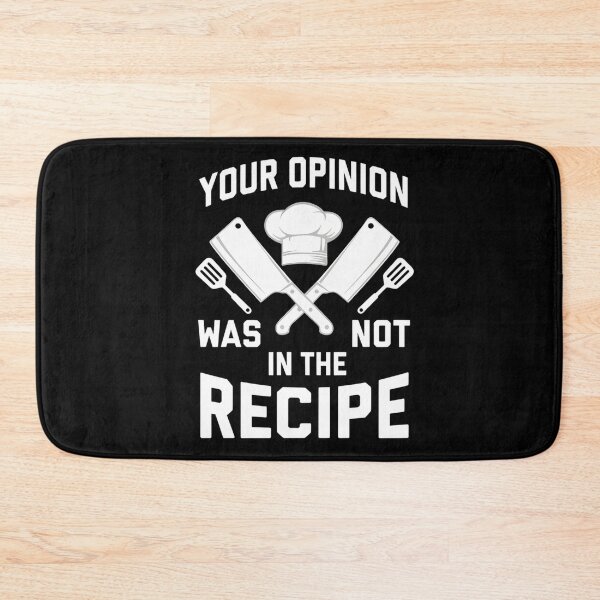 Item preview, Culinary Attitude Chef Quote designed and sold by Nocturnal-Vines.