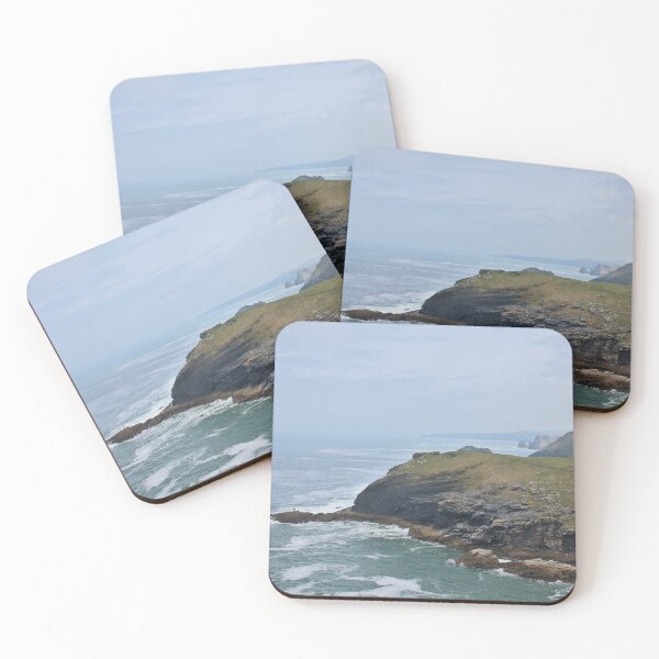 Item preview, Tintagel View; Tintagel Castle, Cornwall designed and sold by Cissa King Photography.