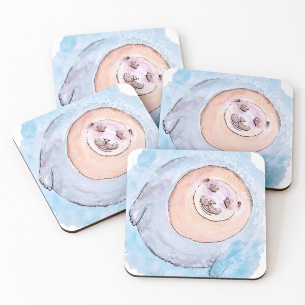 Item preview, Cute seal in water watercolor designed and sold by VitSArt.