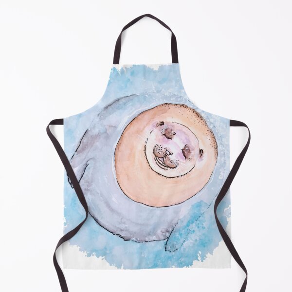 Item preview, Cute seal in water watercolor designed and sold by VitSArt.