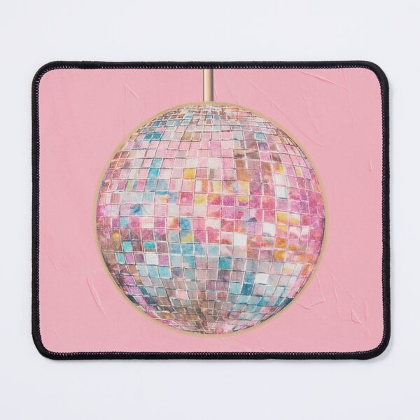 Item preview, Pastel Disco Ball Pink Aesthetic Vibes designed and sold by SaltedBeachPaperie.