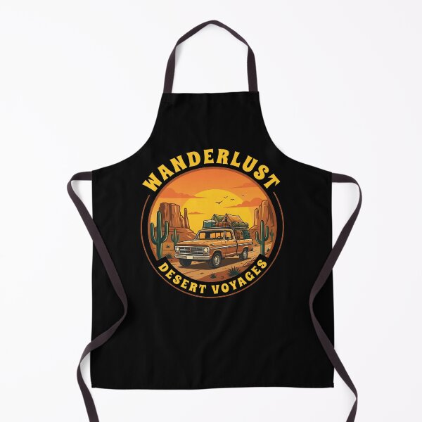 Item preview, WANDERLUST DESERT VOYAGES – Travel & Adventure Quote Design for Explorers designed and sold by Axivra.