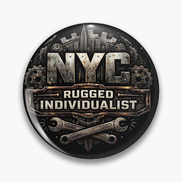 Item preview, New York City - Rugged Individualist designed and sold by Karnedge.