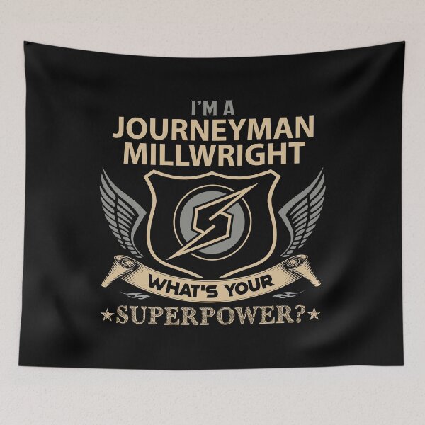 Item preview, Journeyman Millwright designed and sold by Streanin.