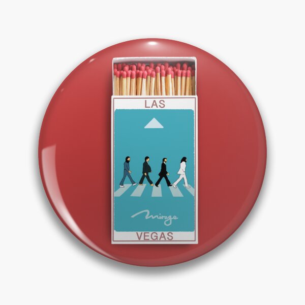 Item preview, The Beatles Las Vegas Matchbox  designed and sold by SaltedBeachPaperie.