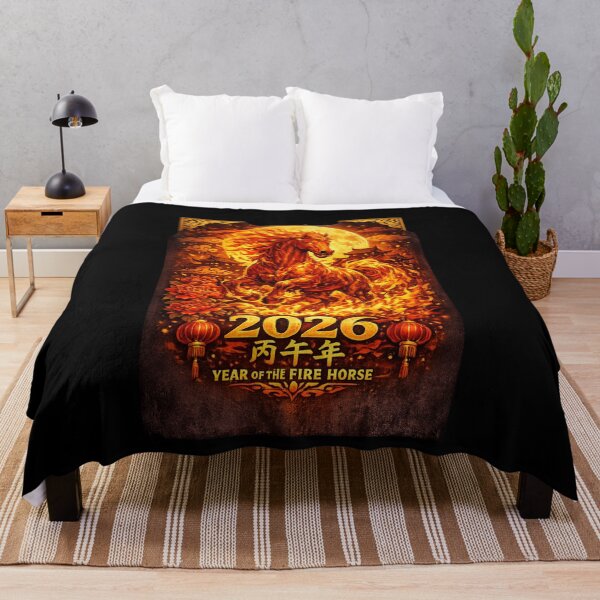 Item preview, Happy Chinese New year of the Horse 2026 designed and sold by PluffyPanda.